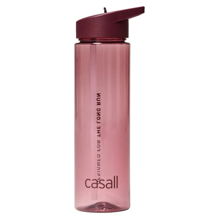 Sticla CASALL Everywhere Water Bottle 0,6L, reciclabila, cu capac si straw, roz