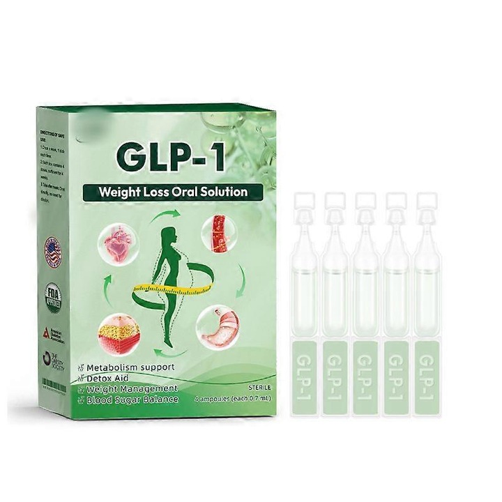 Solutie orala de modelare a corpului, pentru conturarea siluetei, ambalaj individual, 30 fiole