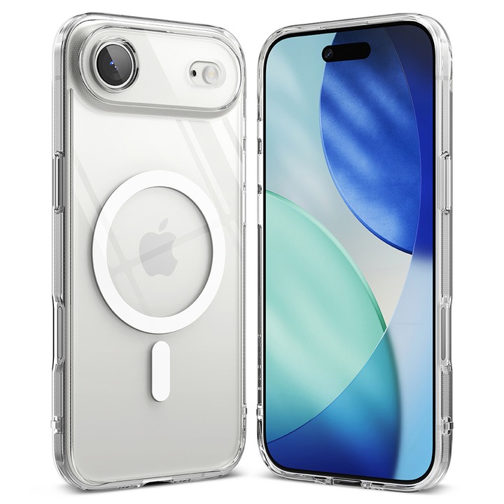 Husă telefon Ringke Fusion MagSafe, transparentă, din Policarbonat, pentru iPhone 17 Air