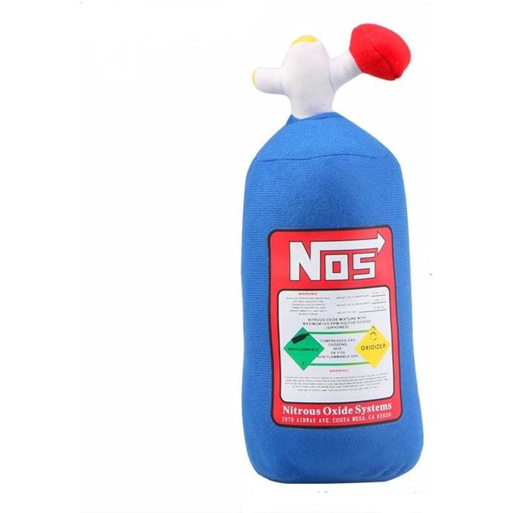 Perna decorativa auto Enforose, Spuma cu Memorie, 30x10x10cm, Culoare Multicolor, Cadou Ideal