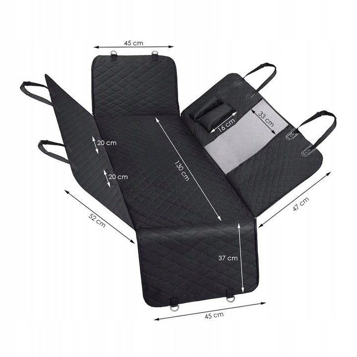 Husa auto de scaun pentru transport animale XM90175