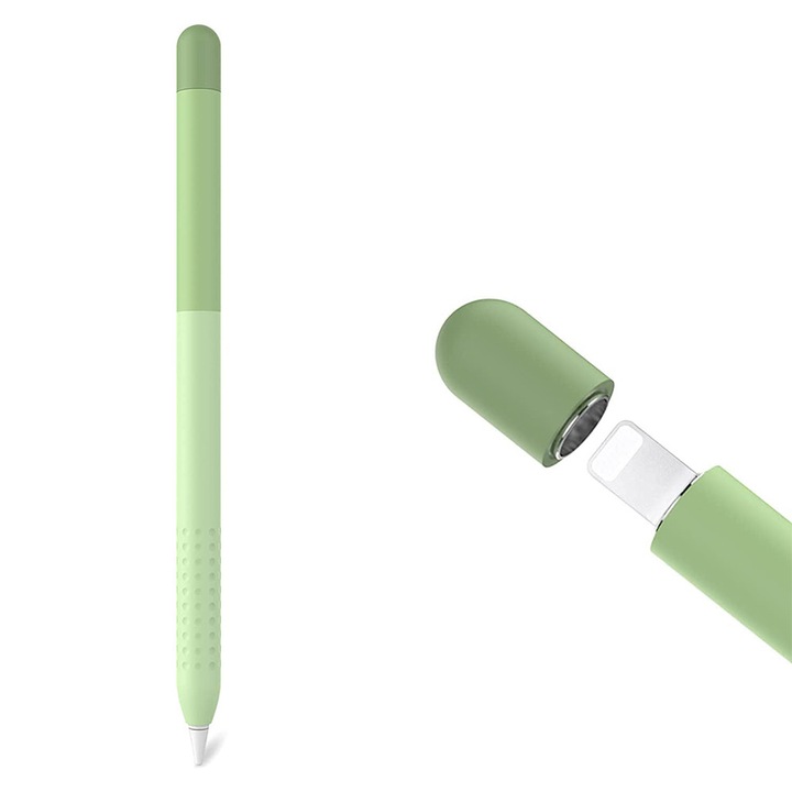 Husa protectie pentru stylus HERUSI silicon verde