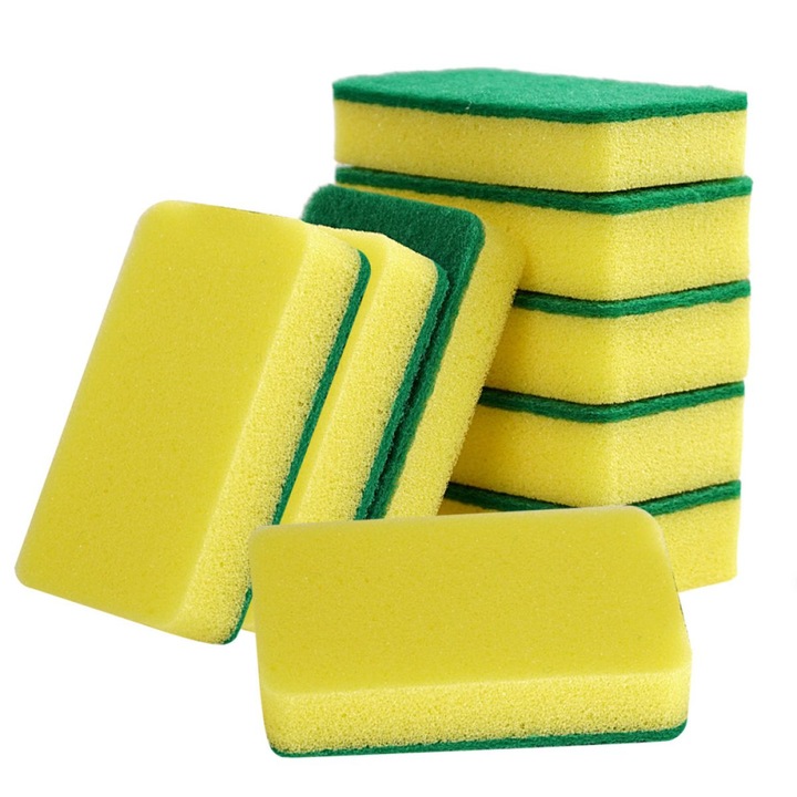 HERUSI konyhai szivacsok 20 db zöld 10x7x3cm