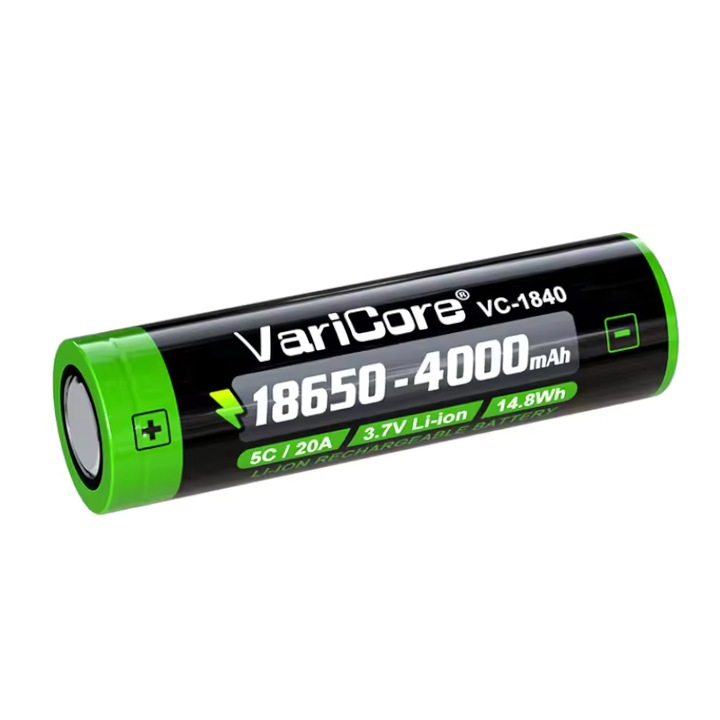 Baterie VariCore 18650 Li-ion 4000mAh 3.7V