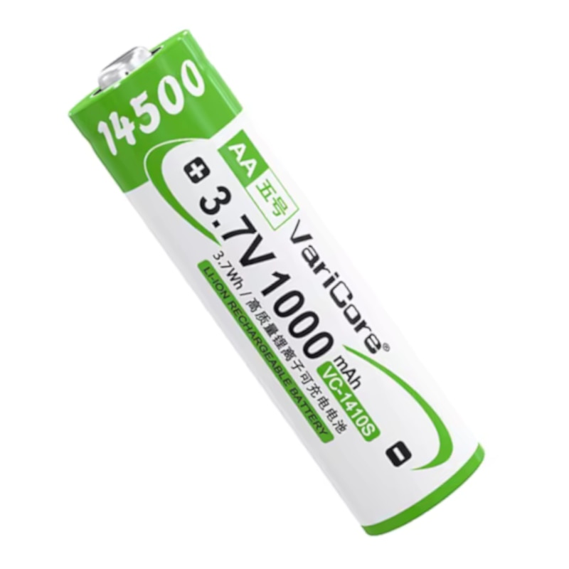 3 Batteries Rechargeables Li-Ion 14500 – 3800 MAh, 3,7V, Avec Livraison Offerte