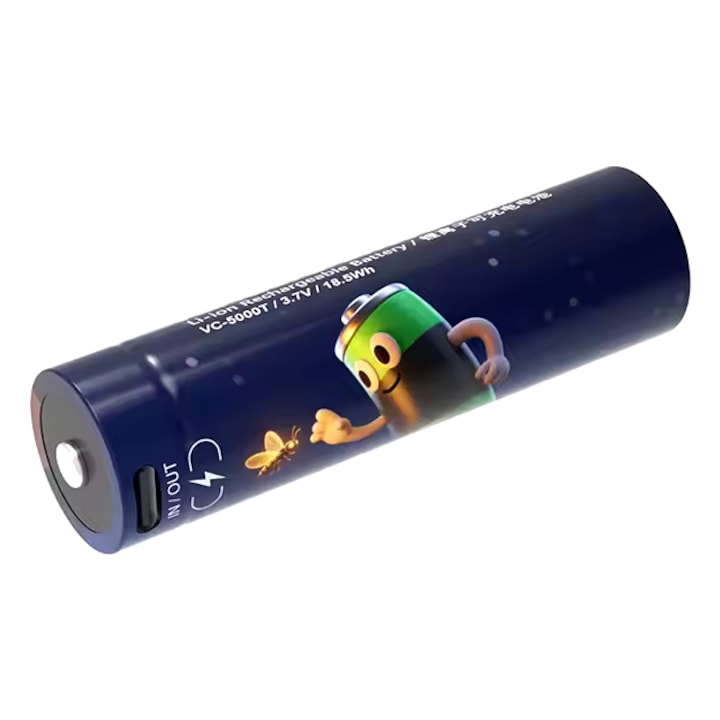 Acumulator VariCore VC-5000T 21700 5000mAh, Li-ion, USB Type-C