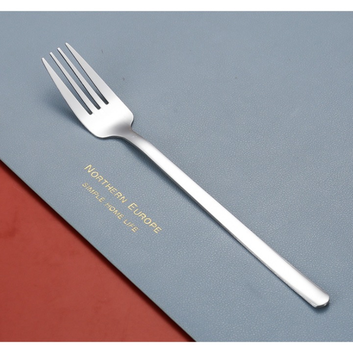 8 darabos villakészlet, Herusi, inox 18/10, ezüst, 19cm