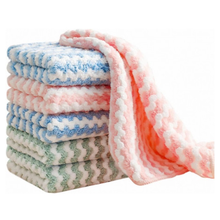 Комплект от 4 кухненски кърпи 30 x 30 см микрофибър