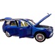 Fém modellautó Mercedes Maybach GLS kék 1:24 fényekkel és hangokkal, nyitható ajtók