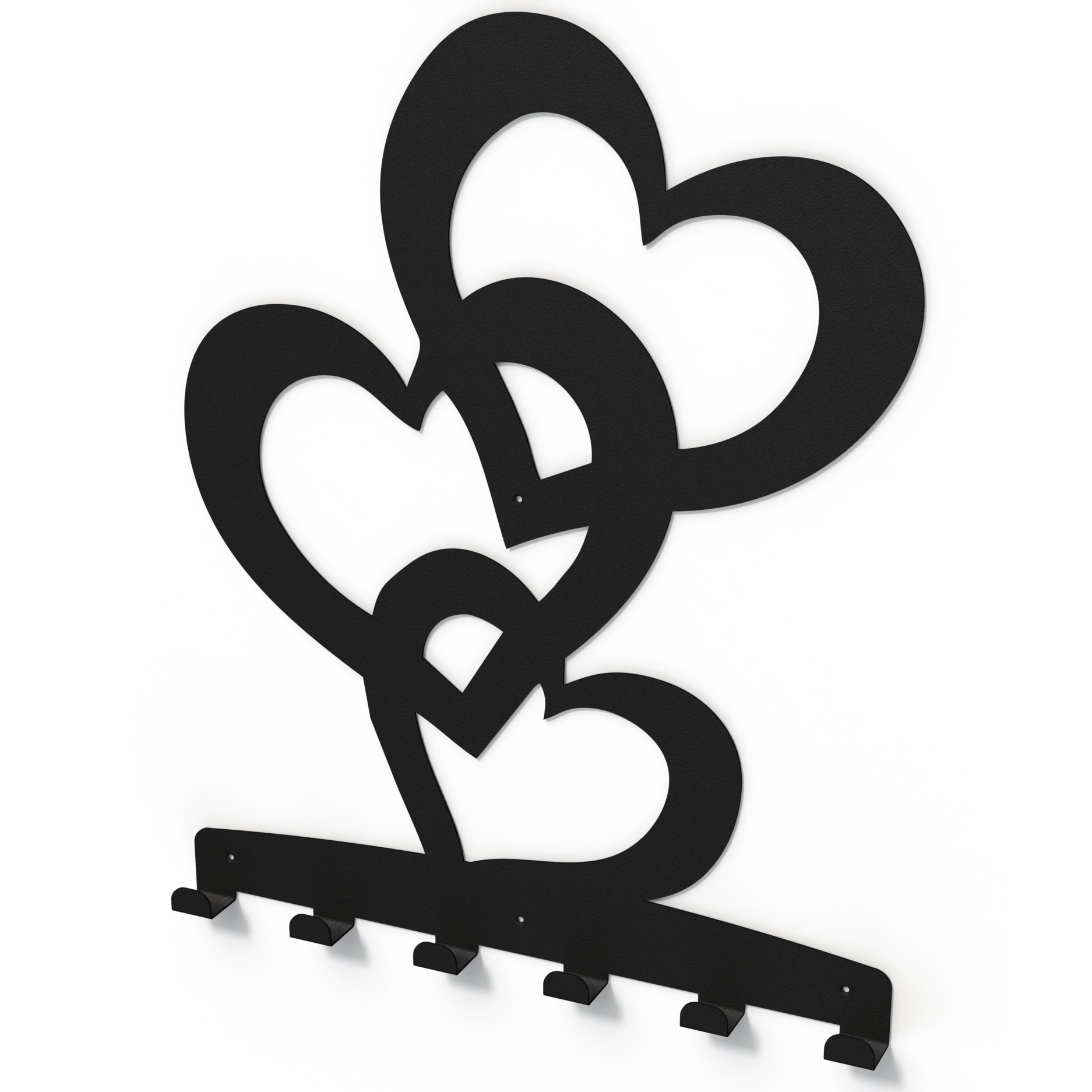 Cuier metalic INIMIOARE-model 4096 Negru