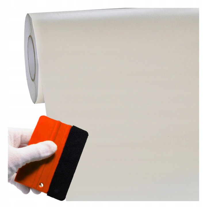 Самозалепващо фолио за мебели, Decoflex, Sl0058, Дебела текстура, Самозалепващо се, Изработено от PVC, Устойчиво на надраскване, 60 см X 100 см, Млечна кожа, 1 брой