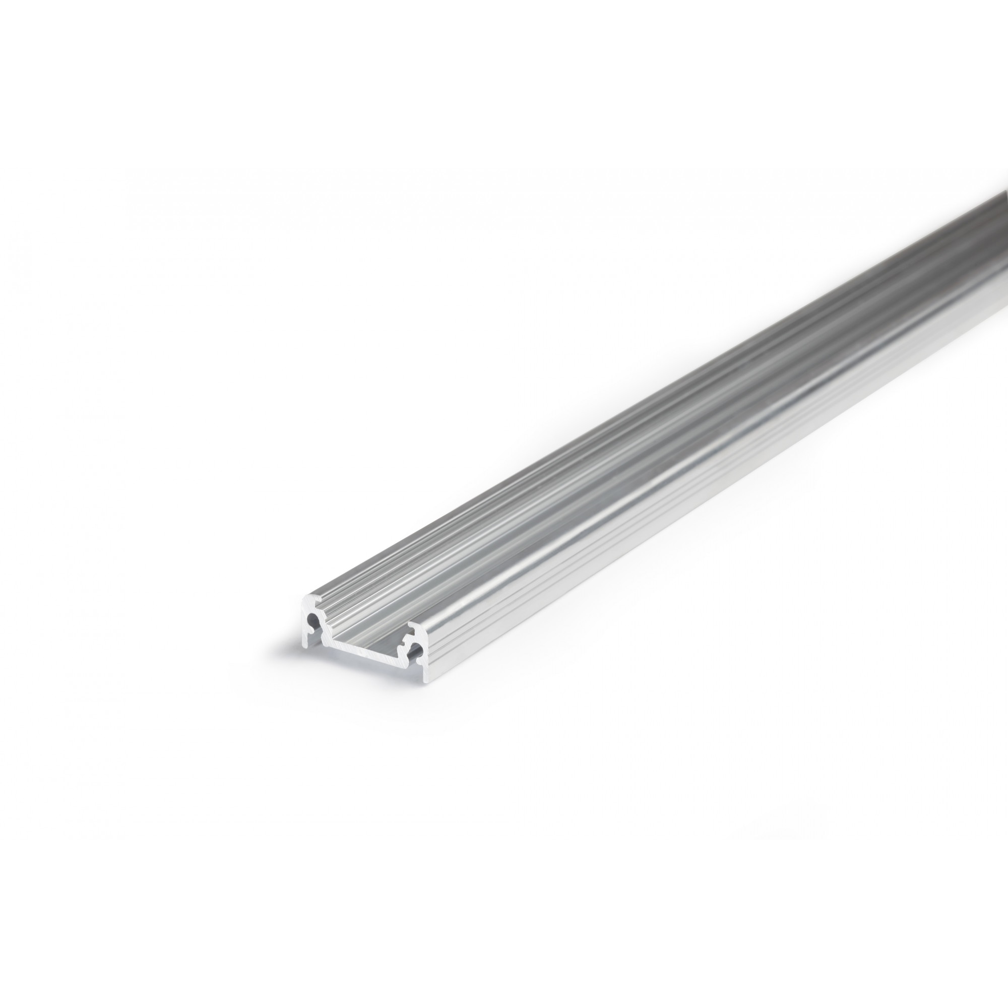 Profil aluminiu pentru banda LED - SURFACE - 1m - aluminiu brut