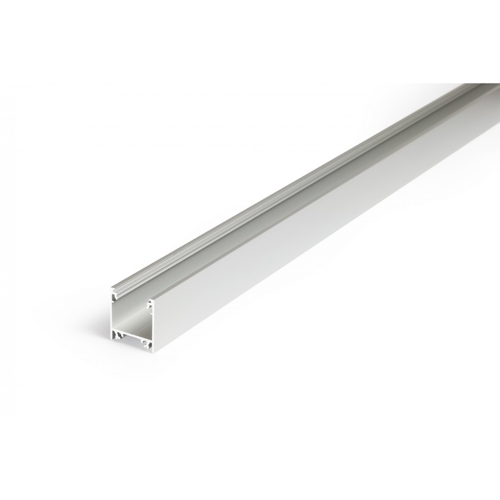 Алуминиев профил за LED лента - LINEA - 1м - анодизиран