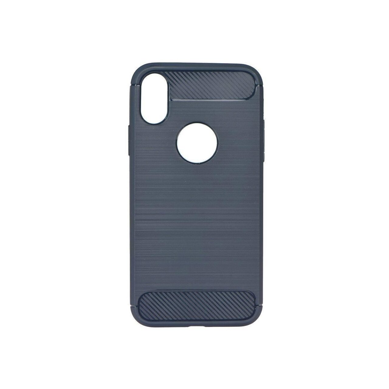 Husa ApcGsm Armor Carbon Albastru Inchis Pentru Iphone X