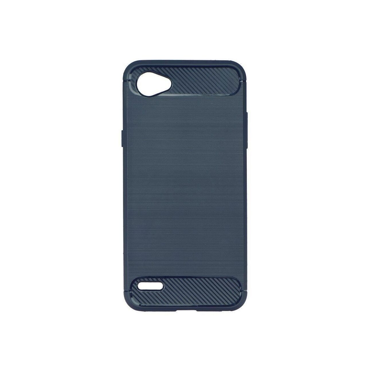 Husa ApcGsm Armor Carbon Albastru Inchis Pentru LG Q6