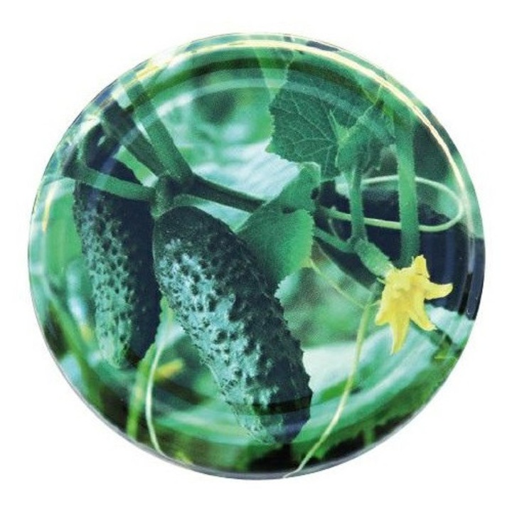 Capace pentru borcane Feniks, 82 mm, Verde