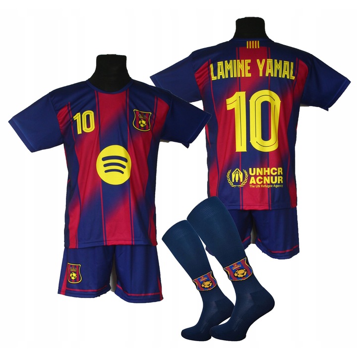 Sportos ruházat, LAMINE YAMAL, foci, polieszter, Kék