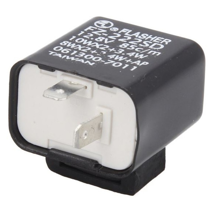 Comutator directional VICMA pentru motociclete, 2 pini, 10W, compatibil cu Honda, Piaggio/Vespa, 1975-2010