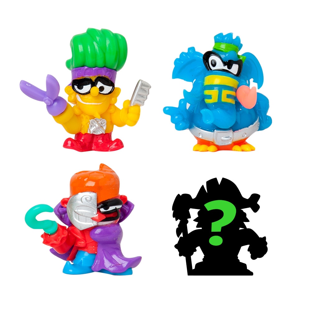 Set figurine Piratix, Magic Box, Jungle Nebună, 4 piese, efect