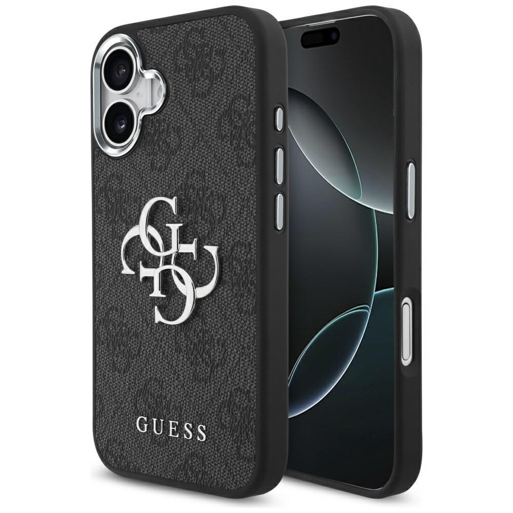 Husa pentru Apple iPhone 17, Guess, Hardcase Big 4G Logo Classic Logo, Negru