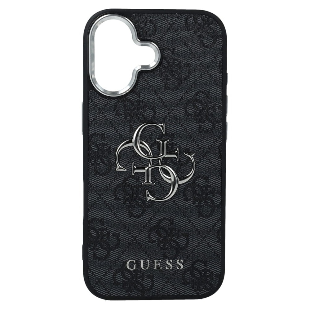 Husa pentru Apple iPhone 17, Guess, Hardcase Big 4G Logo Classic Logo, Negru
