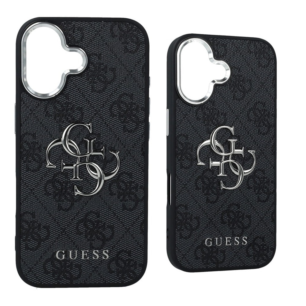 Husa pentru Apple iPhone 17, Guess, Hardcase Big 4G Logo Classic Logo, Negru