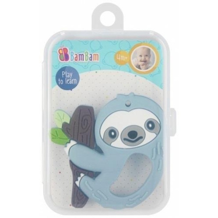Rágóka, BAM BAM, 8x8x1cm, 4 hónapos kortól, átlátszó csomagolás