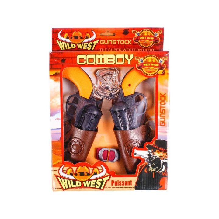 Cowboy pisztolyszett