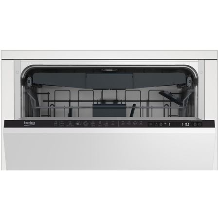 Masina de spalat vase incoporabila Beko DIN28425, 14 seturi, 8 programe, Clasa E, Motor Prosmart Inverter, Aquaintense, Steamgloss, Quick&Shine, Fast+, 60 cm