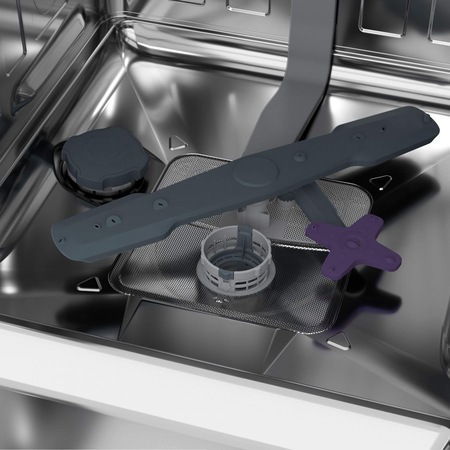 Masina de spalat vase incoporabila Beko DIN28425, 14 seturi, 8 programe, Clasa E, Motor Prosmart Inverter, Aquaintense, Steamgloss, Quick&Shine, Fast+, 60 cm