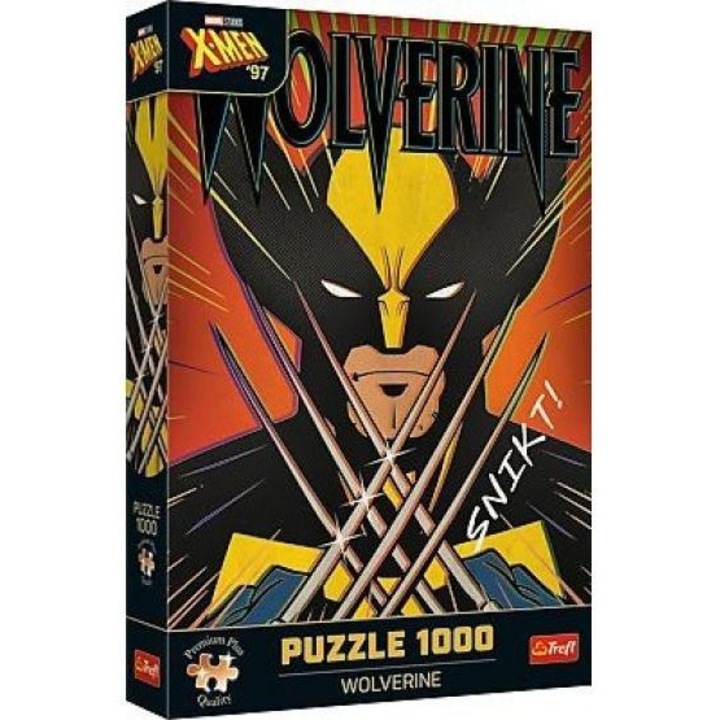 Puzzle 1000 Wolverine, Trefl, 680x480mm, készlet A4-es poszterrel