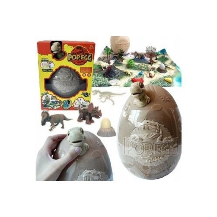Dinoszaurusz tojás oktató játék készlet, MAKSIK
