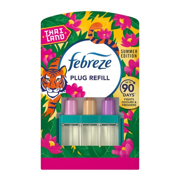 Febreze 3Volution Thailand szobaillatosító utántöltő, 1x 20ml