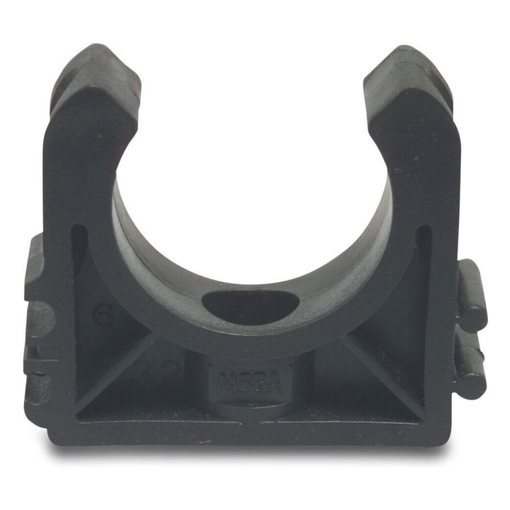 Suport Montaj Solid Profec pentru Teava PP 32 mm, Polipropilena Rezistenta Coroziunii si Agentilor Chimici