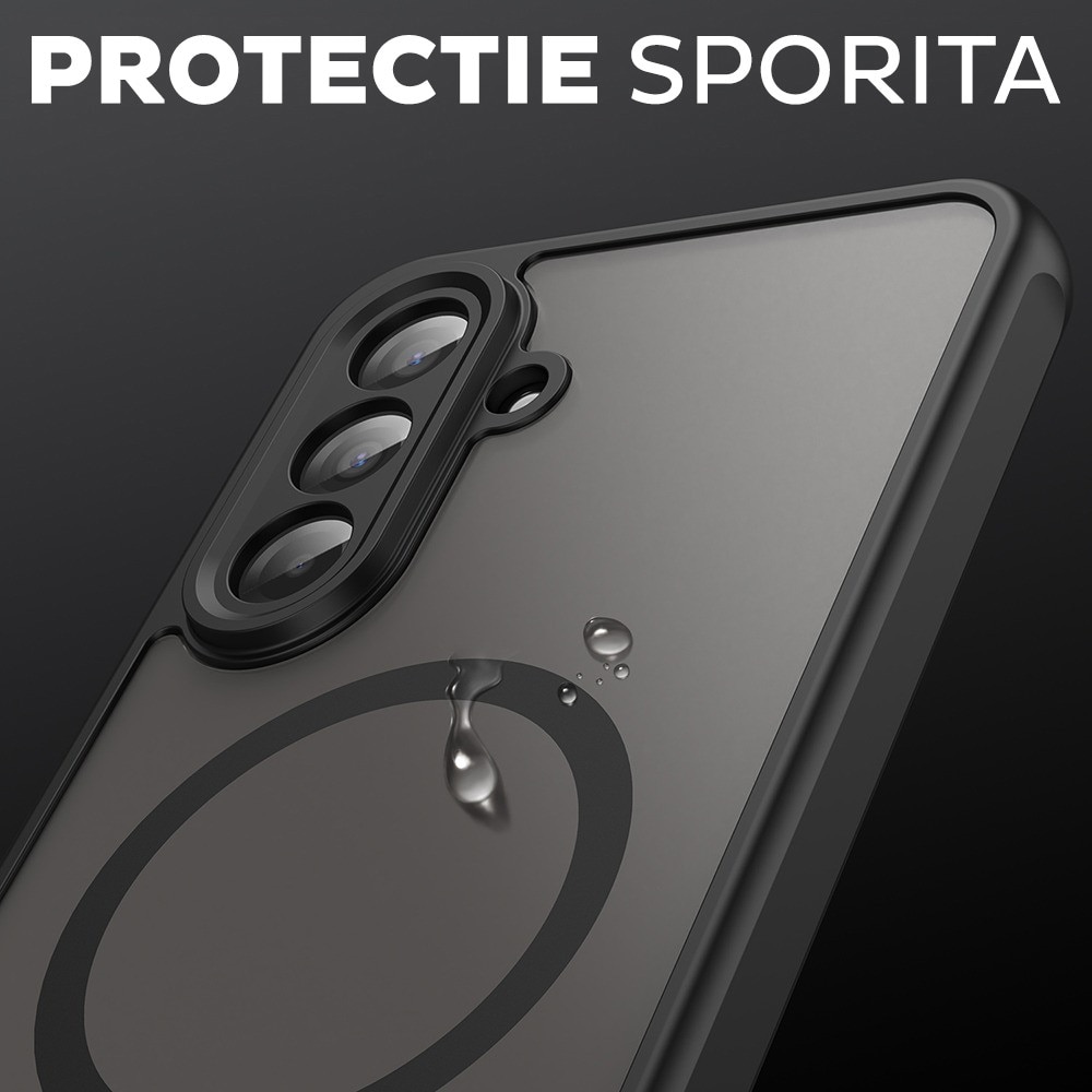 Husa pentru Samsung Galaxy A36 5G Daden® HaloFrost II, MagSafe, Antisoc, Incarcare wireless, Calitate Premium, Negru