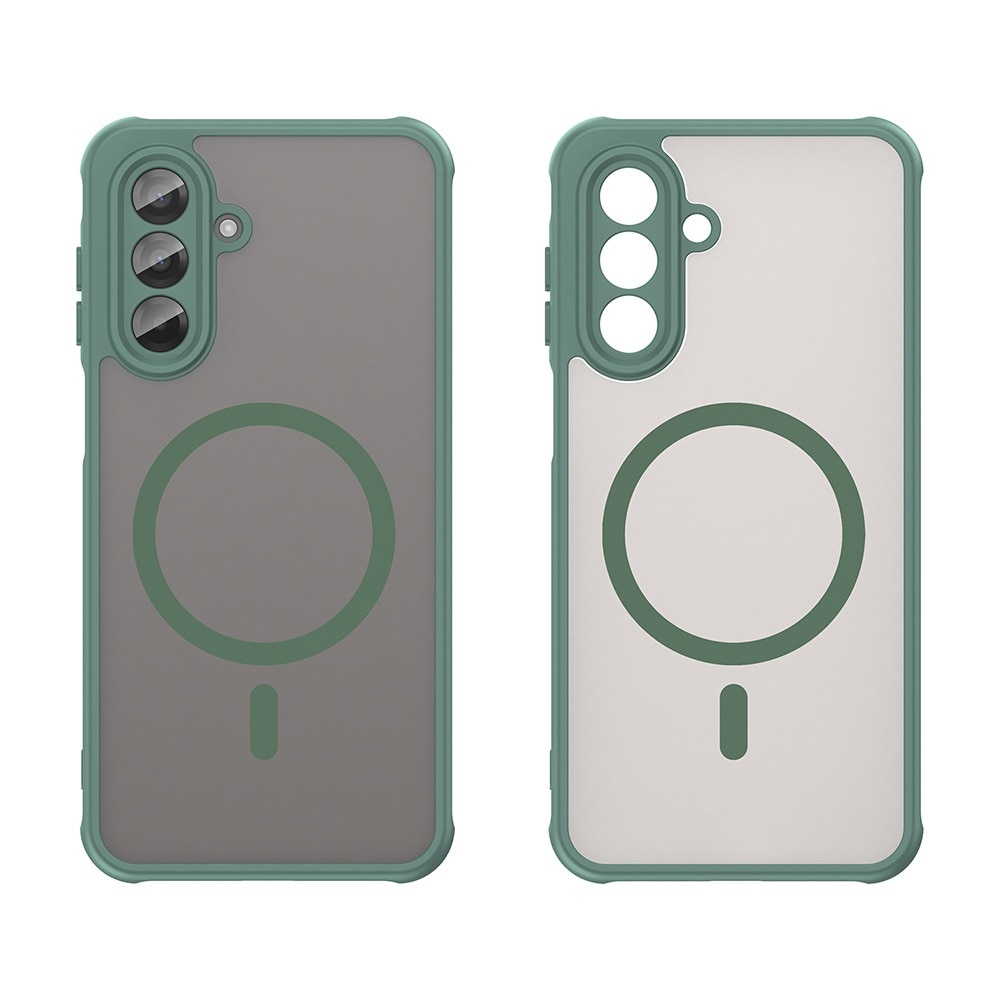 Husa pentru Samsung Galaxy A56 5G Daden® HaloFrost II, MagSafe, Antisoc, Incarcare wireless, Calitate Premium, Verde
