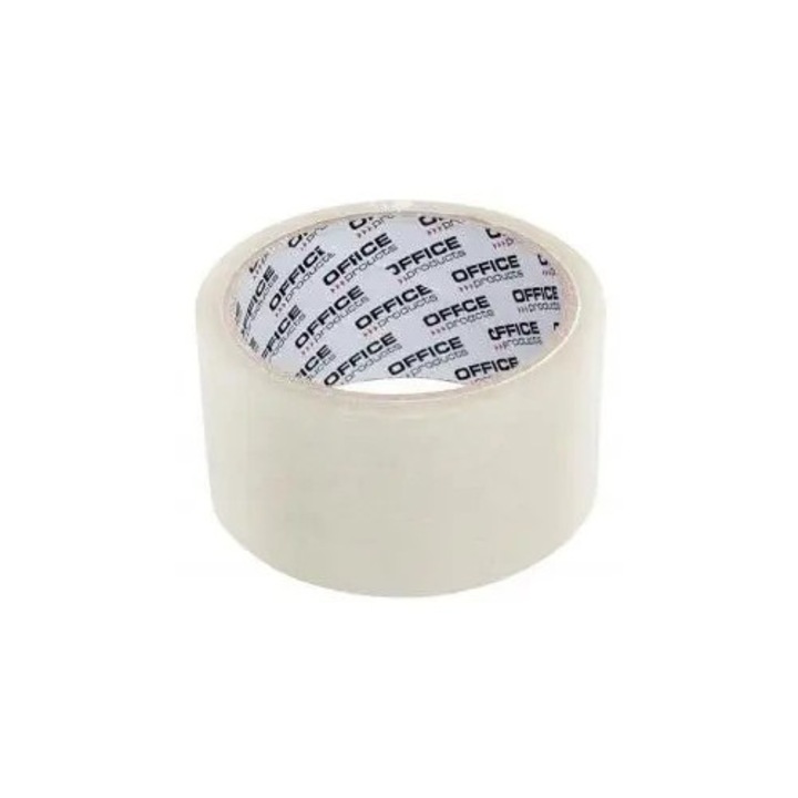 Banda adeziva Office 48mm transparenta, set de 6, 50 jardi