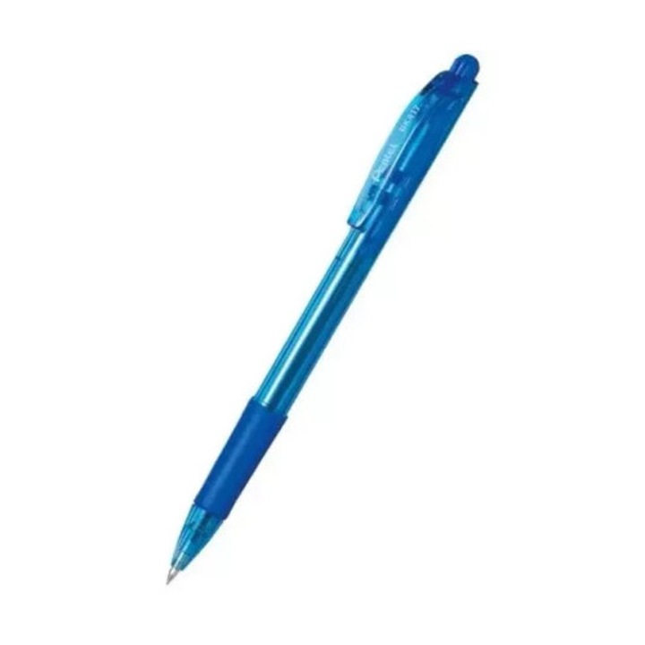 Pixuri PENTEL, set 2 buc, 0.7mm, albastru, cu grip din cauciuc
