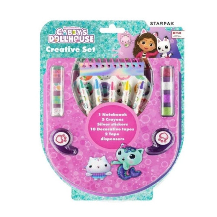Set creativ Starpak Gabby's Dollhouse, Multicolor