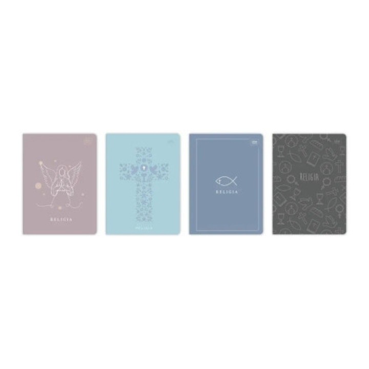 Caiet tematic Religie A5 60 file, Interdruk, 70g