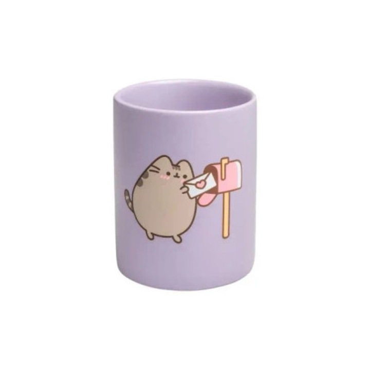 Cana Pusheen, gliniana, birou