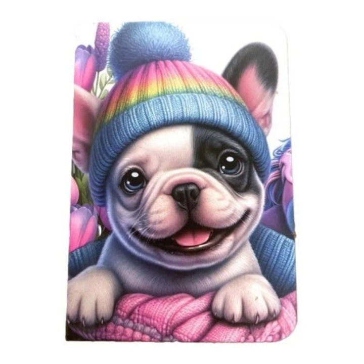 Caiet decorativ A7 Fresh, 48 pagini, TW Caine cu palarie