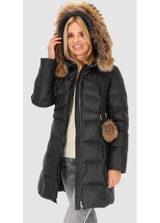 Noi kabat, Perso, mosomedve szormevel, fekete, Fekete, S