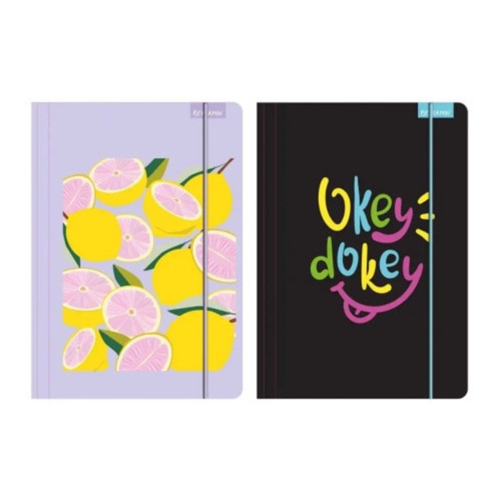 Dosar A4 Beniamin, 3 compartimente, 2 modele, multicolor