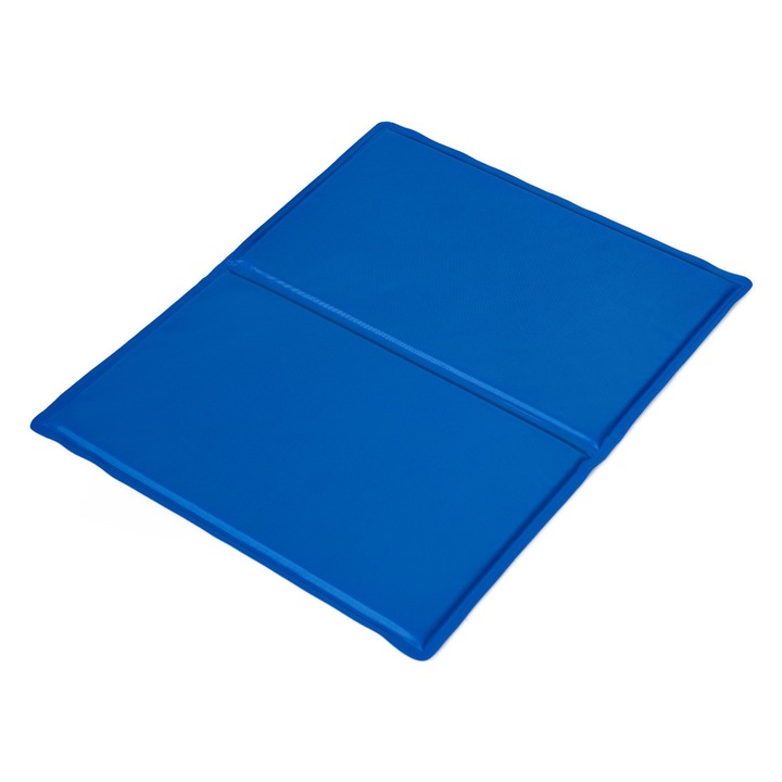 Mata racoroasa pentru animale, Ikonka, 40x50cm, nylon, albastra