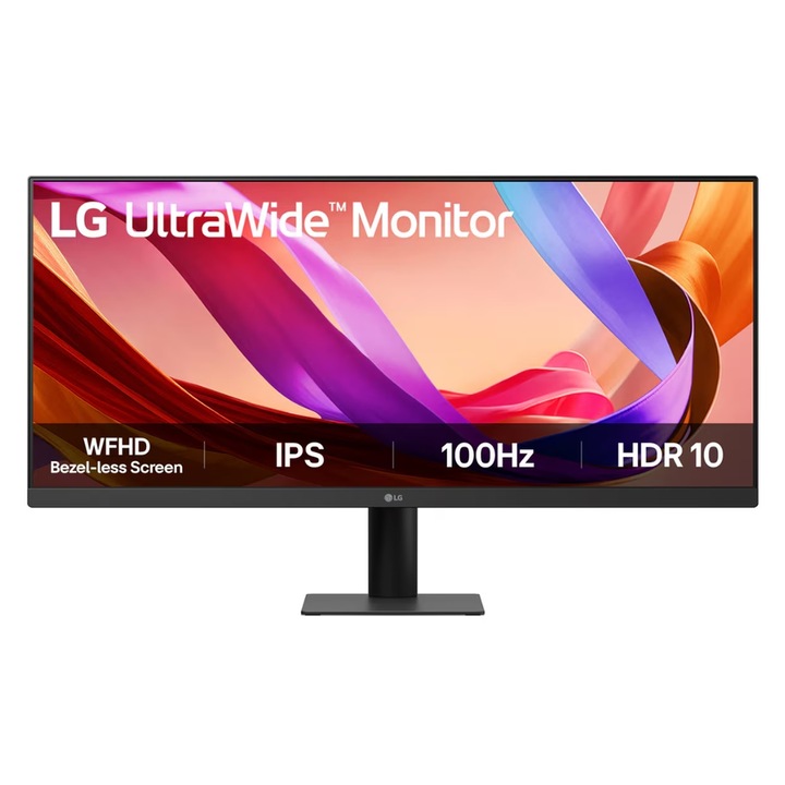 LG 29" IPS LED Monitor 29U511A-B, WFHD 2560 x 1080, HDMI, DisplayPort, 100 Hz, 5 ms, Fekete