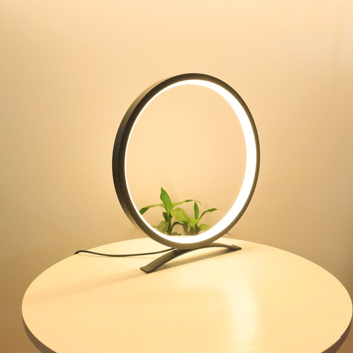 Lampa de atmosfera pentru dormitor si masa, 3 culori reglabil