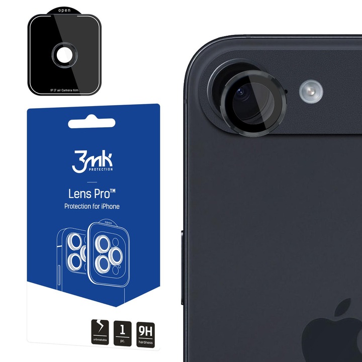 3MK Lens Protection Pro for Apple iPhone Air készülékhez fekete