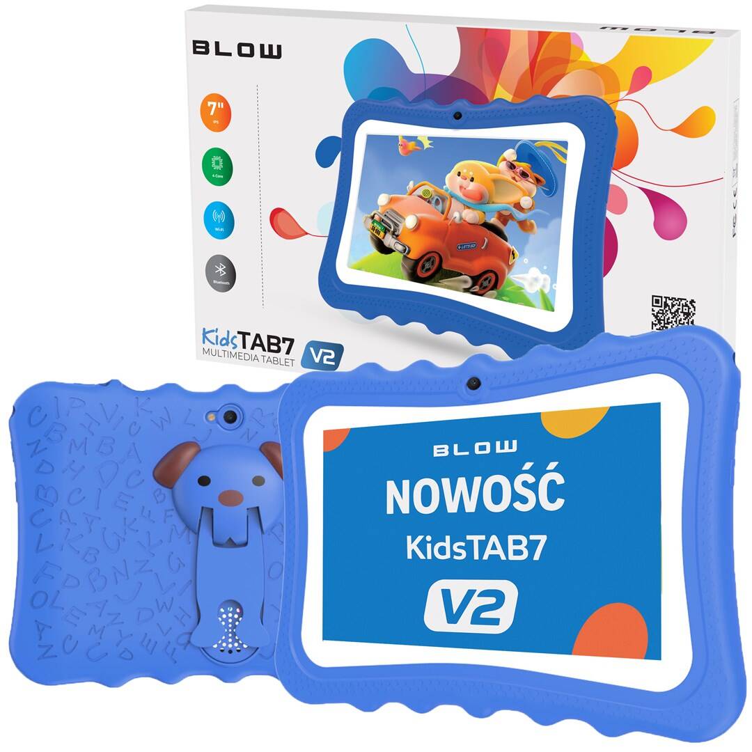 Tableta BLOW Kids TAB7 V2 4GB RAM 32GB Albastru