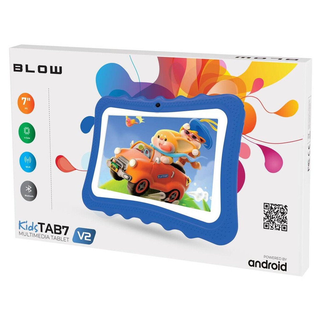 Tableta BLOW Kids TAB7 V2 4GB RAM 32GB Albastru